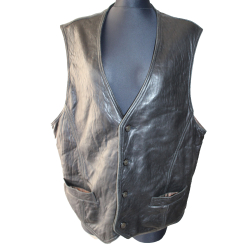 KAMIZELKA MOTOR SKÓRA TRAPPER rozm. 56